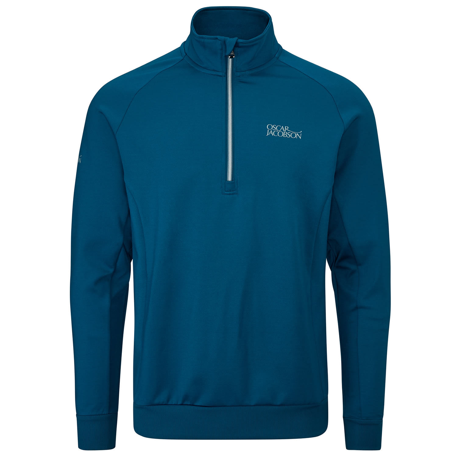 Oscar Jacobson Trent Tour Zip Neck Sweater