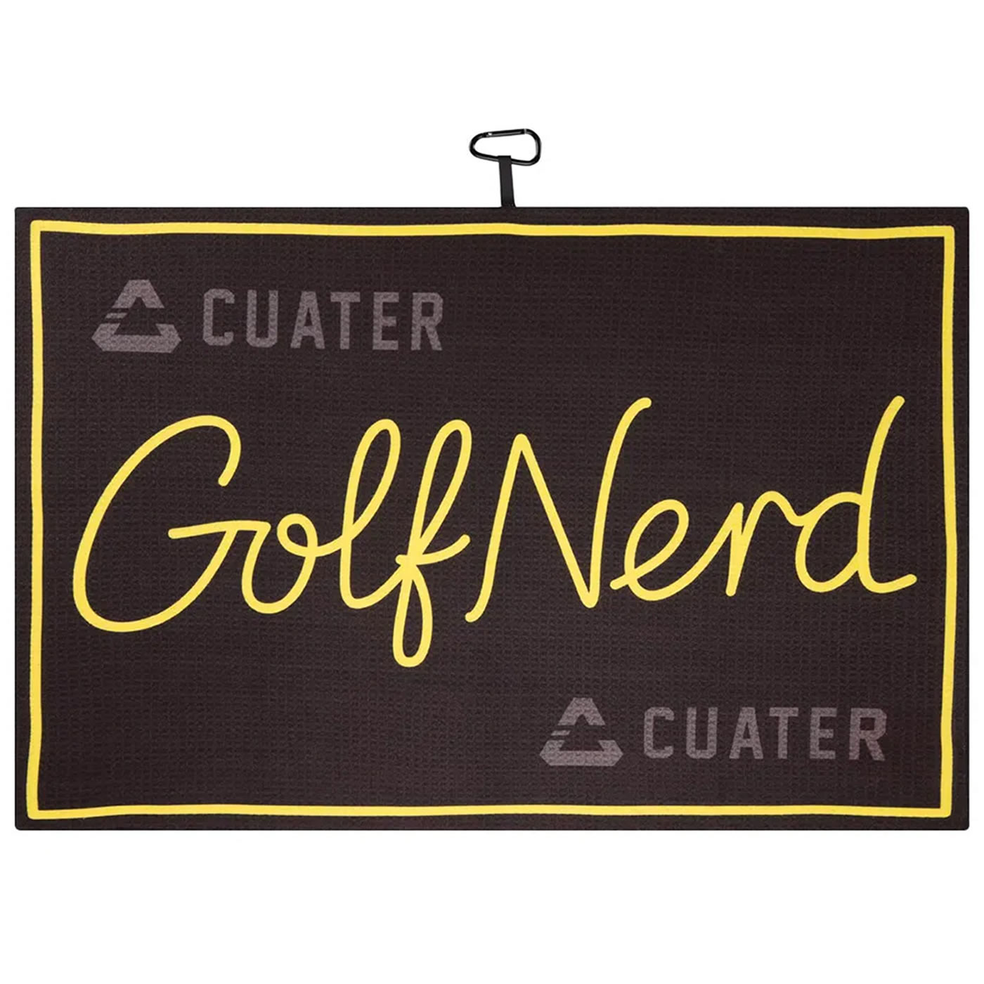 Cuater Hold The Mustard Golf Towel