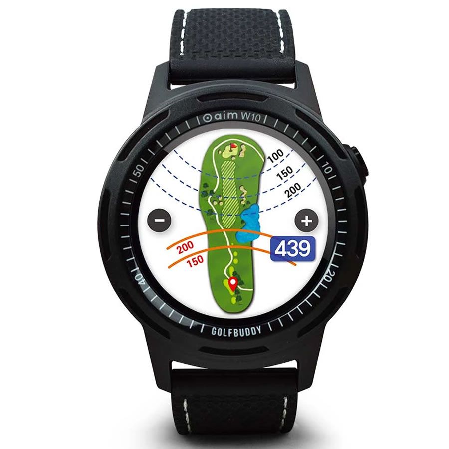 GolfBuddy aim W10 Smart Golf GPS Watch