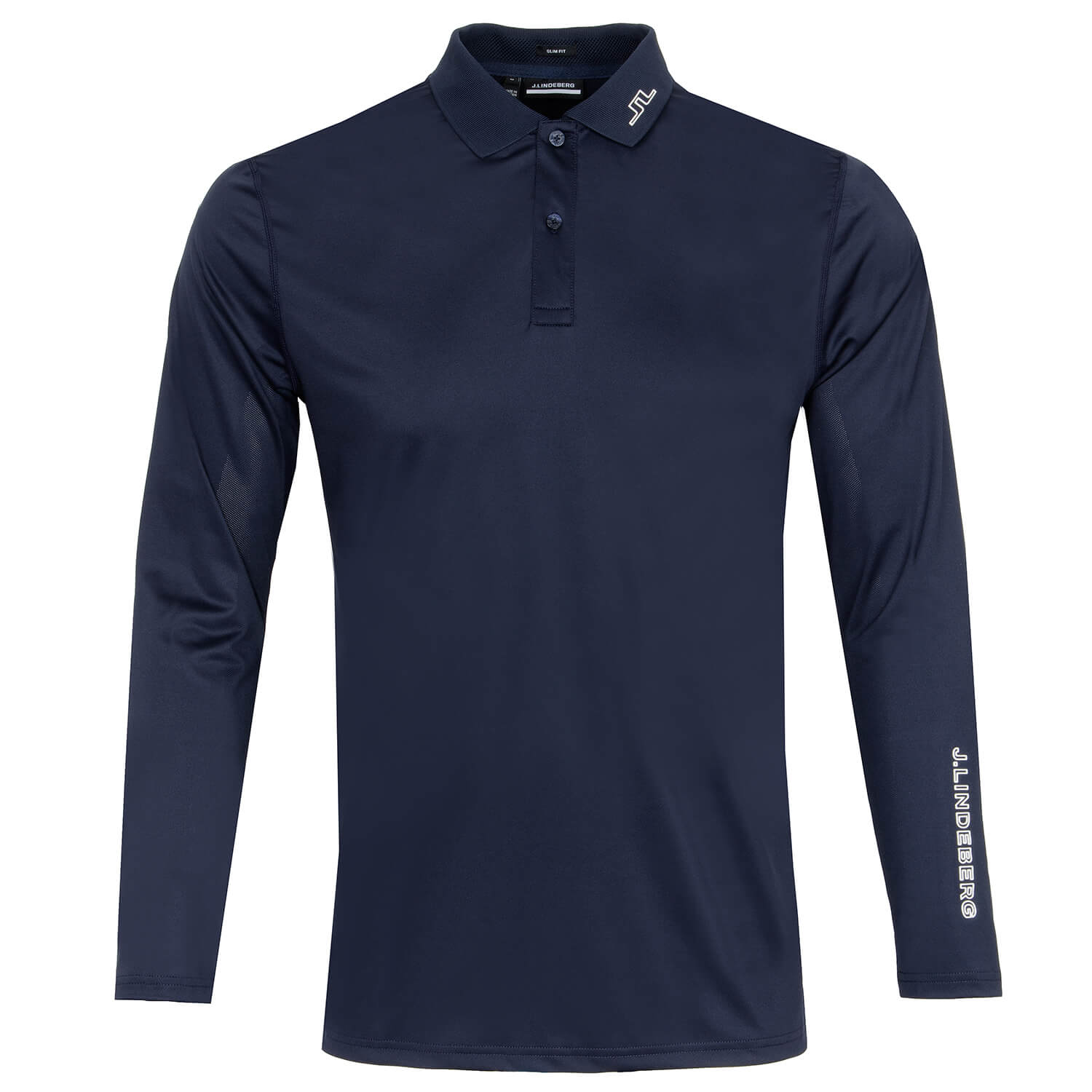 J Lindeberg Jakob Long Sleeved Golf Polo Shirt