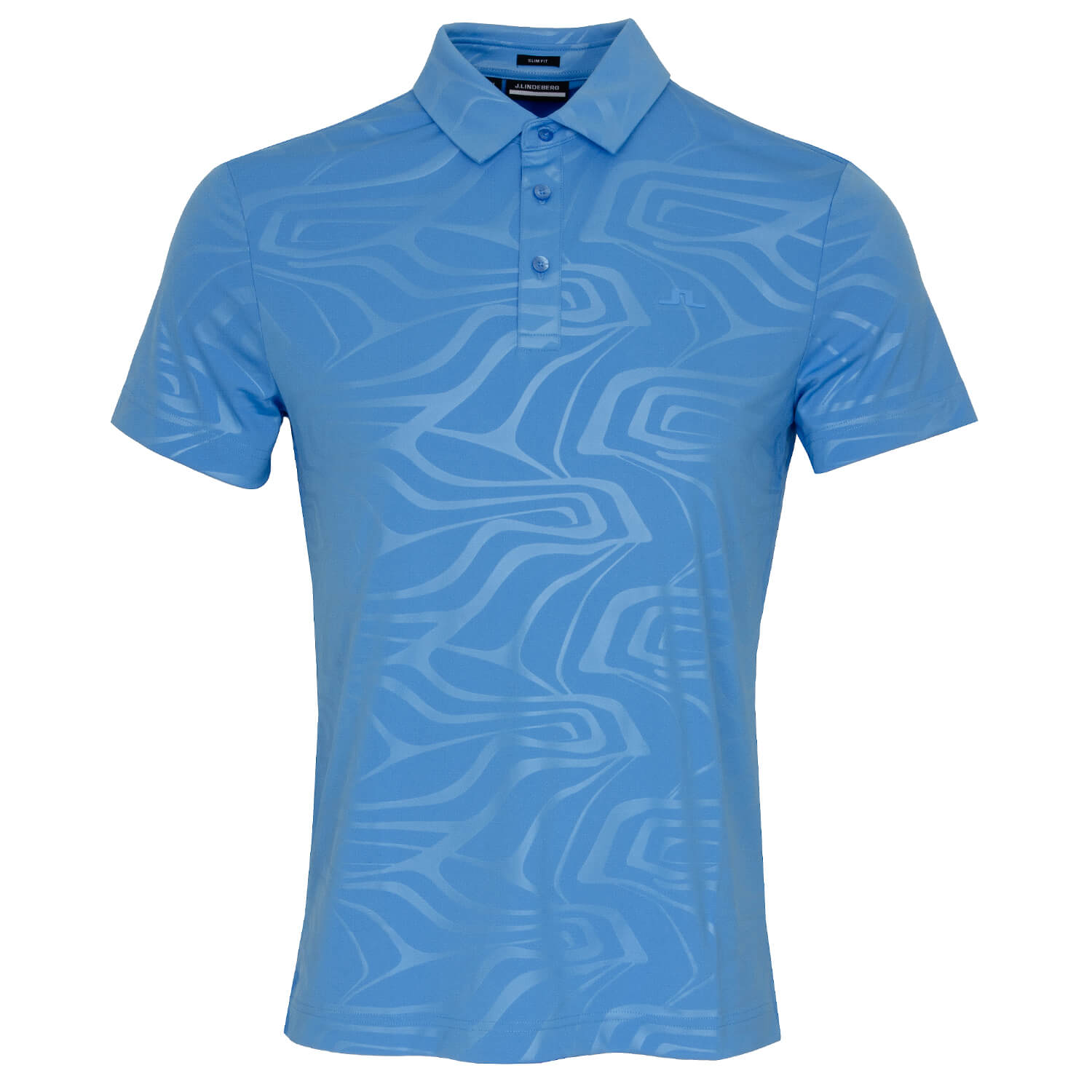 J Lindeberg Tony Print Golf Polo Shirt