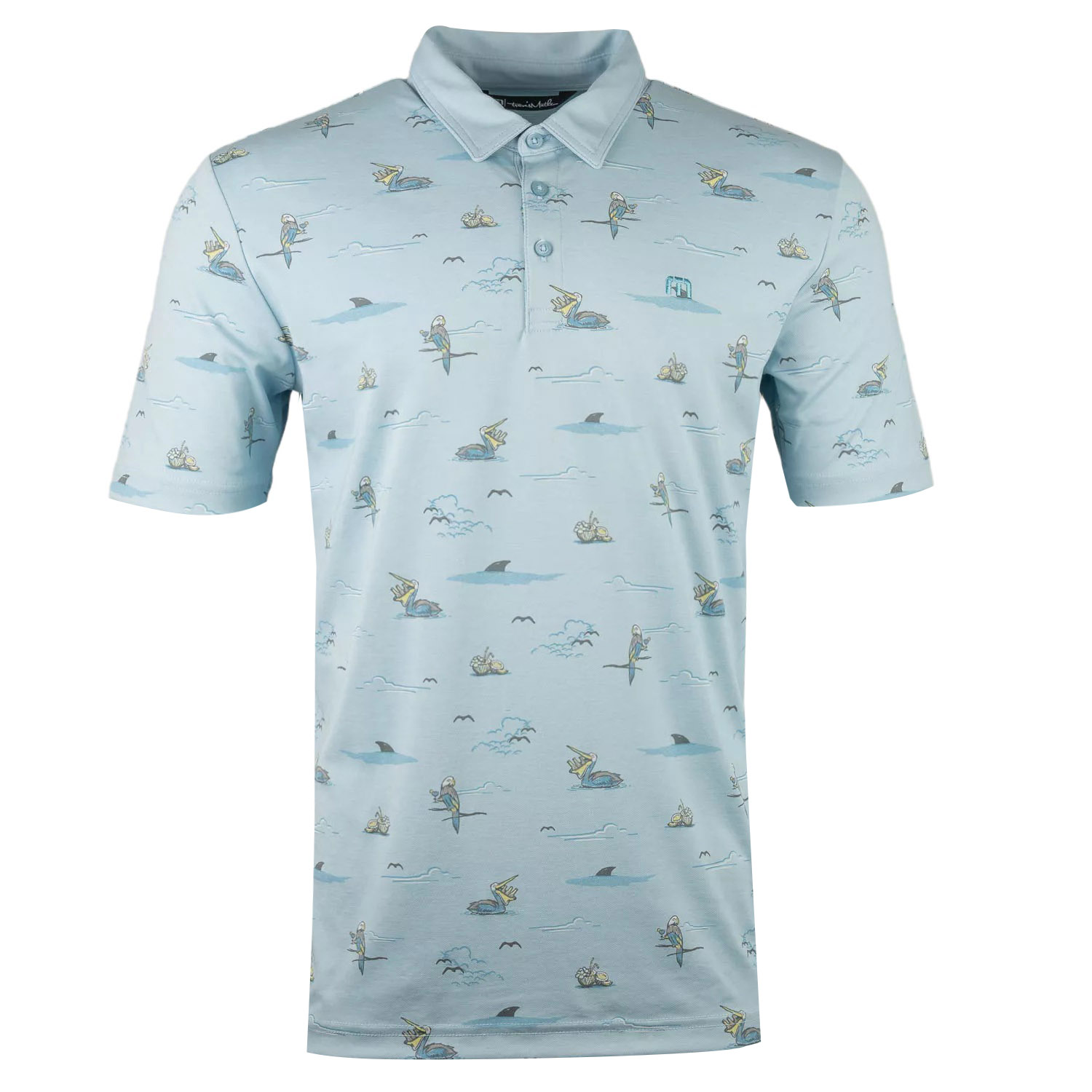 Travis Mathew Going Rogue Golf Polo Shirt