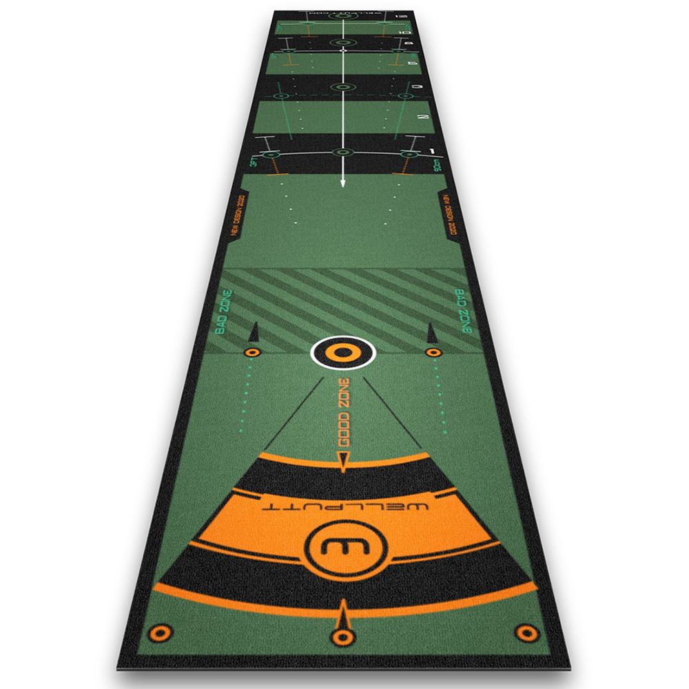 Wellputt 10 Foot High Speed Practice Putting Mat