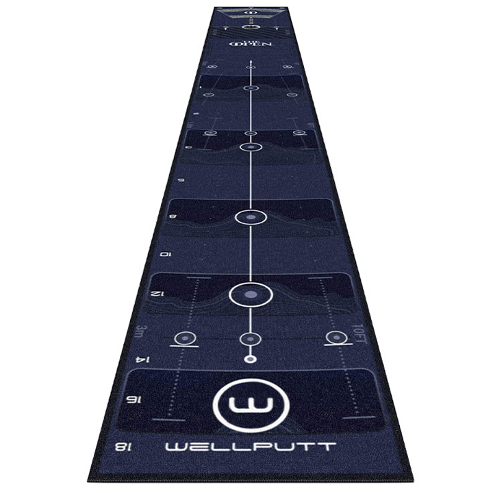 Wellputt 4 Meter The Open Premium Practice Putting Mat